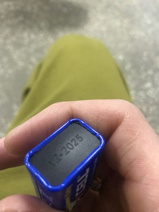 Батарейка 9v 6F22