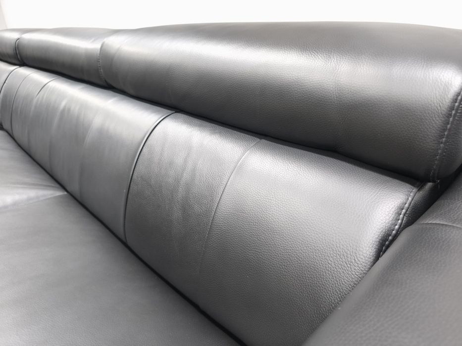 Шкіряний розкладний диван 290х170 см! Уголок, куточок меблі