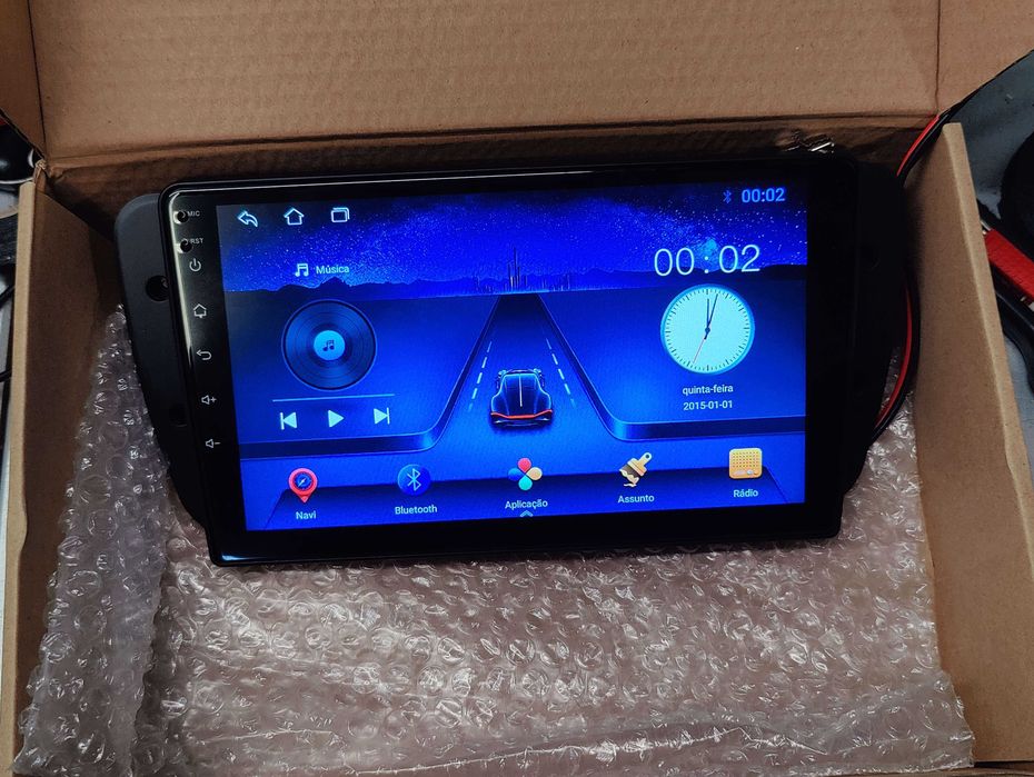 Rádio 2 DIN Android Seat Ibiza 6J • GPS - Wifi  - Bluetooth + CÂMARA