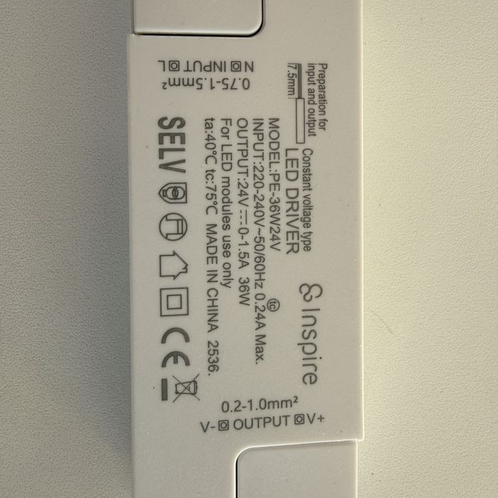 Taśma Zasilacz Taśmy LED Inspire