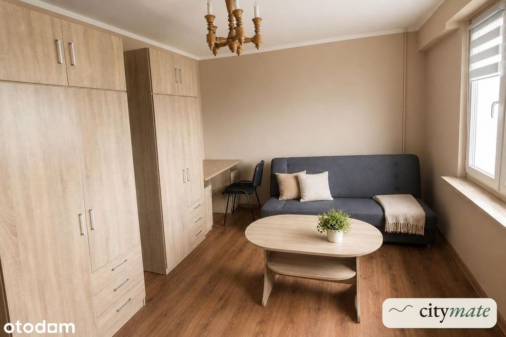 | Mieszkanie z 2 niezależnymi pokojami | 40m2 | Rataje |