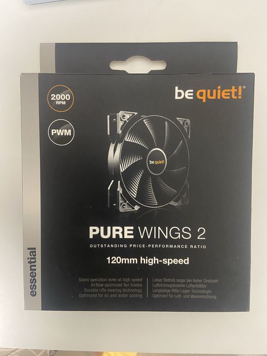 Вентилятор 120mm be quiet! Pure Wings 2 PWM 4pin до 2000RPM