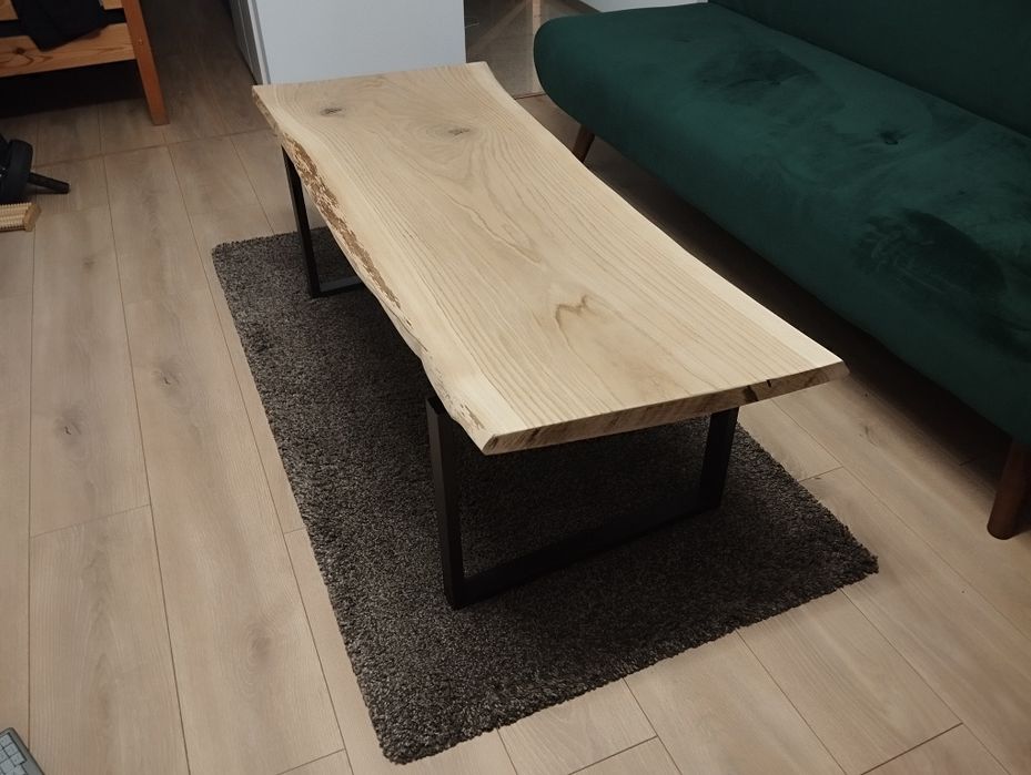 Stolik kawowy DĄB | lite drewno | loft | handmade style