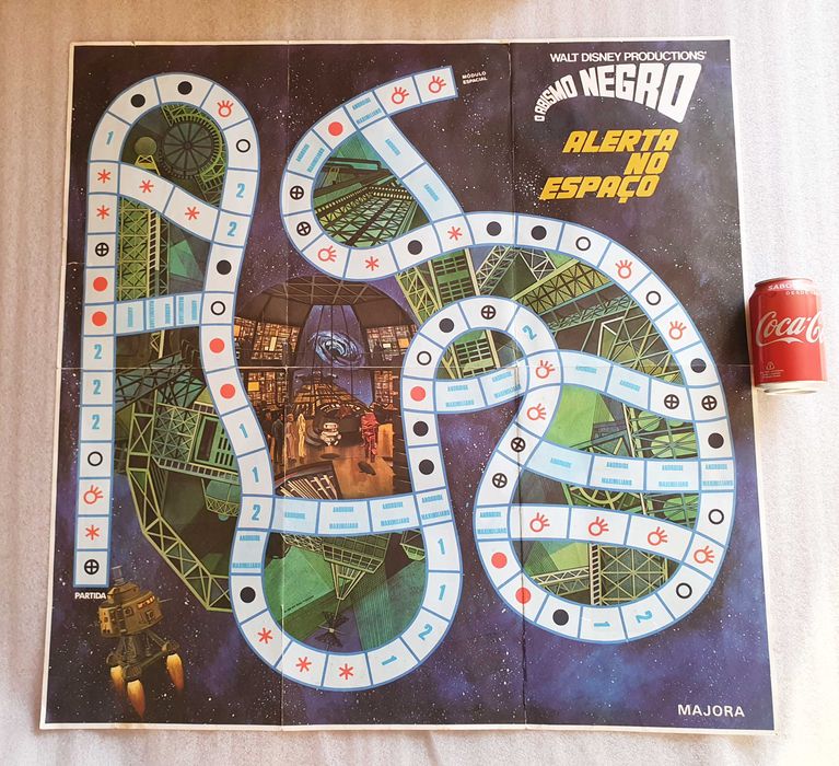 Antigo Jogo ~ "ABISMO NEGRO" ~ Majora 1980 ~ Completo ~ RARO