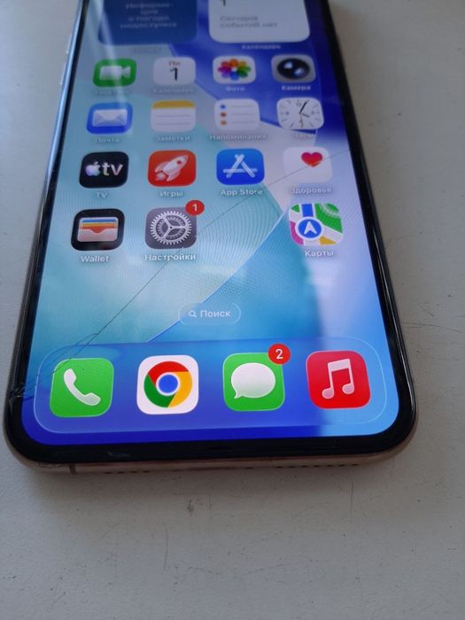 iPhone 11 Pro Max 64GB Gold б/у, акумулятор 72%