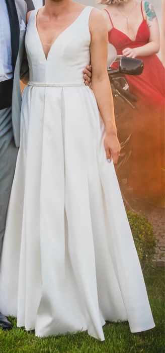 Suknia ślubna amy love pure 38 gładka