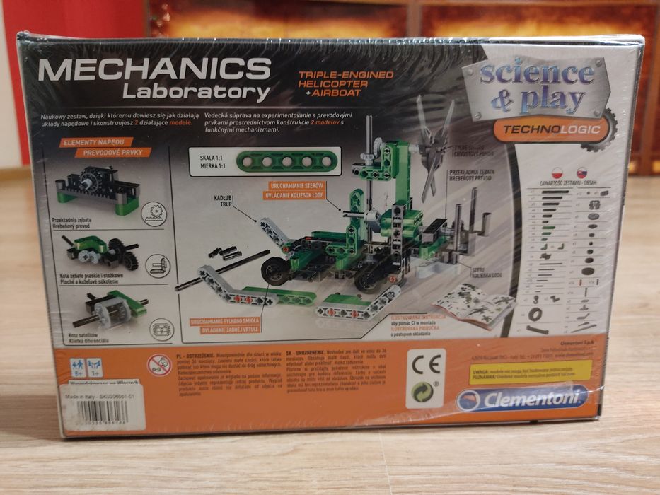 Mechanics Laboratory, Clementoni, Helikopter lub poduszkowiec