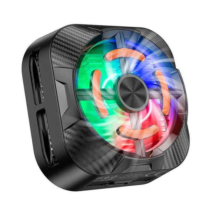 Кулер для телефона компактный магнитный с LED подсветкой BOROFONE BG15