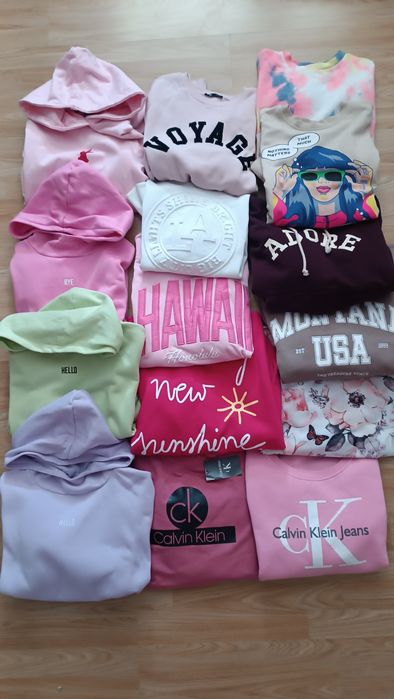 41 x t-shirt bluzka koszulka + 15 x bluza