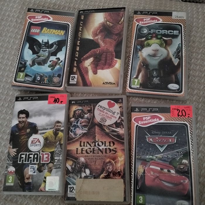Gry PSP sprzedam