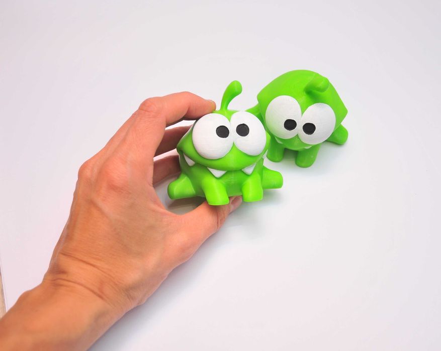 Фигурка Ам Ням малыш монстрик Om Nom Cut the Rope Ам Нем игрушка