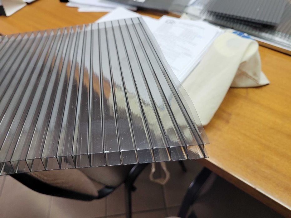 Poliwęglan komorowy 10mm grafit (szary) cały kraj wysyłka