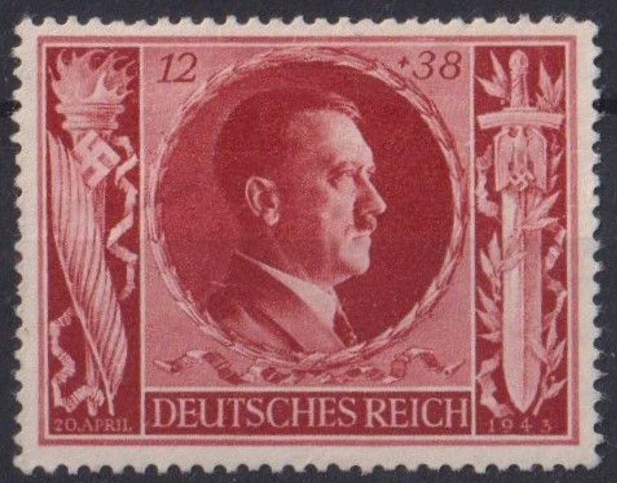Selos Alemanha Nazi 1933/1945- Aniversário Hitler NOVO 12+38