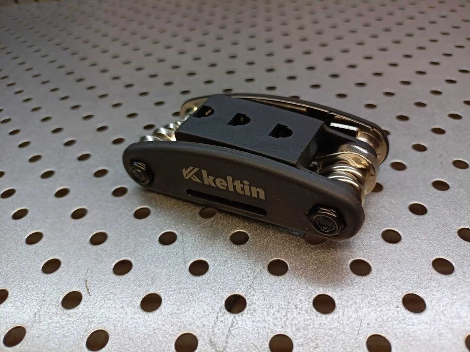 Zestaw kluczy rowerowych 16w1, klucze do roweru, wzmacniane, niklowane