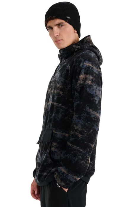 Polar bluza z kapturem regular męski ciepły 4F: różne rozmiary