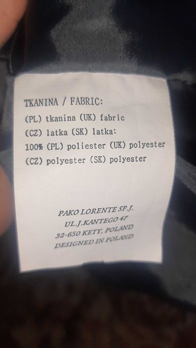 Kurtka męska pako lorente