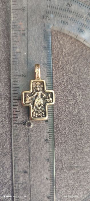 Золотой крест 585 проба