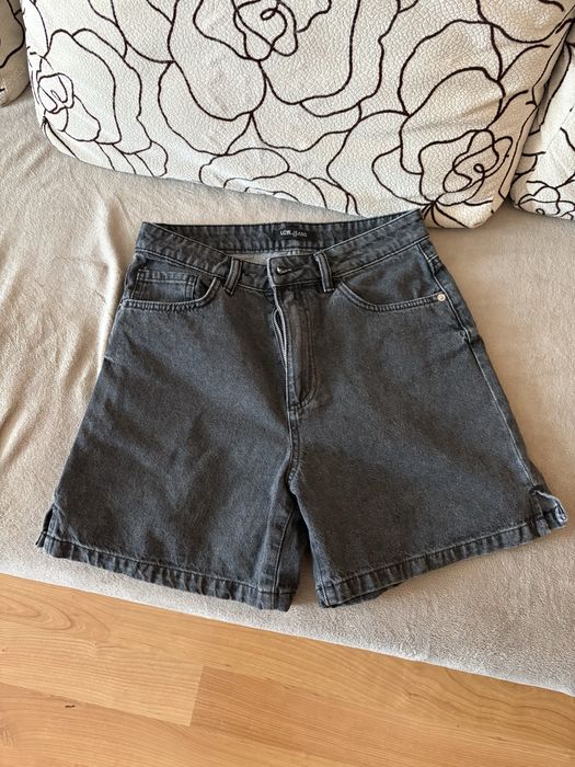 Джинсові шорти бермуди
