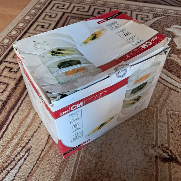 Urządzenie do gotowania na parze Clatronic