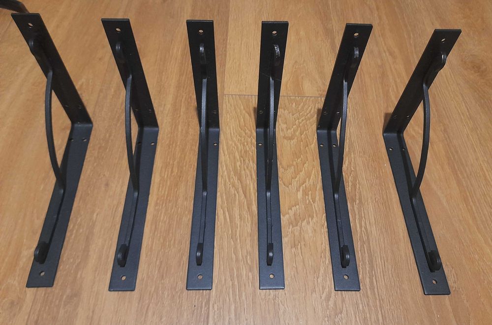 Suportes para Prateleiras – Conjunto com 9 Peças | Novos