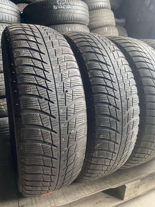 215.65.17 Bridgestone 4шт зима БУ склад шины резина из Европы R17 215