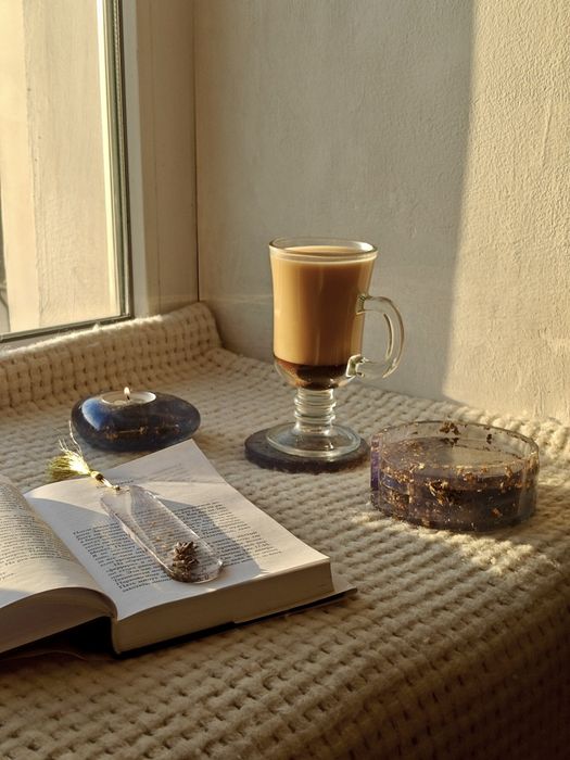 Набор подставок из эпоксидной смолы