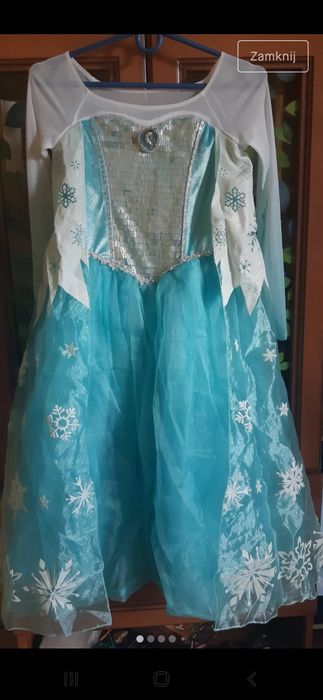 Strój karnawałowy Elza Frozen