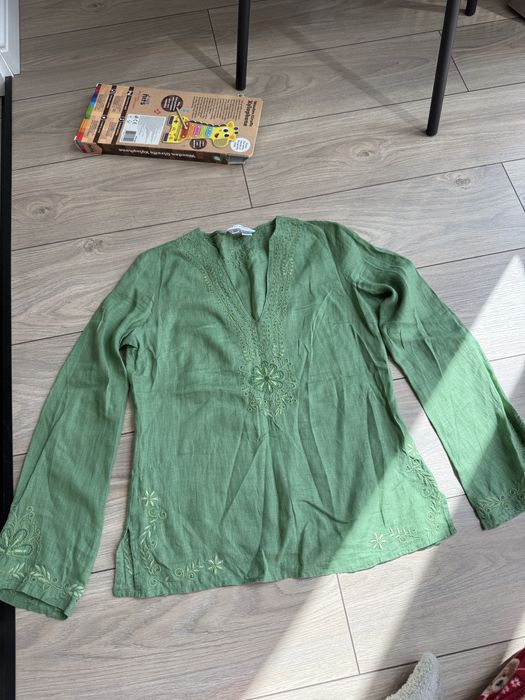 Лляна кофта Zara xs-s