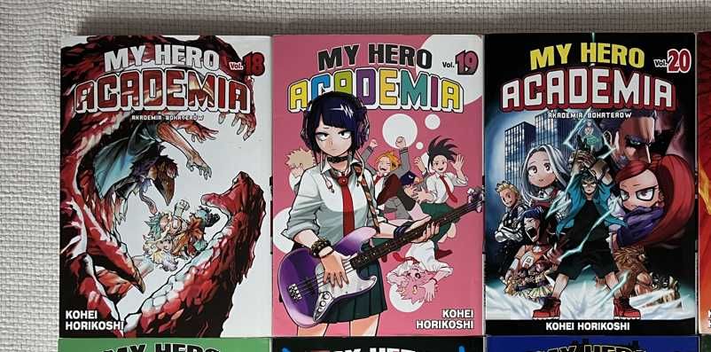 manga my hero academia tomy 18-20