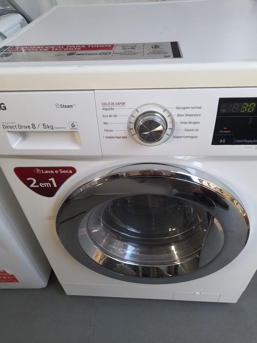 (Disponivel)Maquina lavar/secar LG 8KG c.entrega