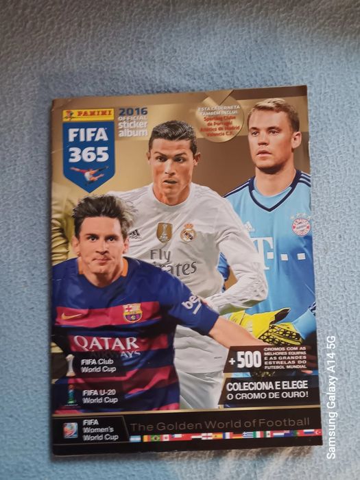 Caderneta FIFA - em muito bom estado