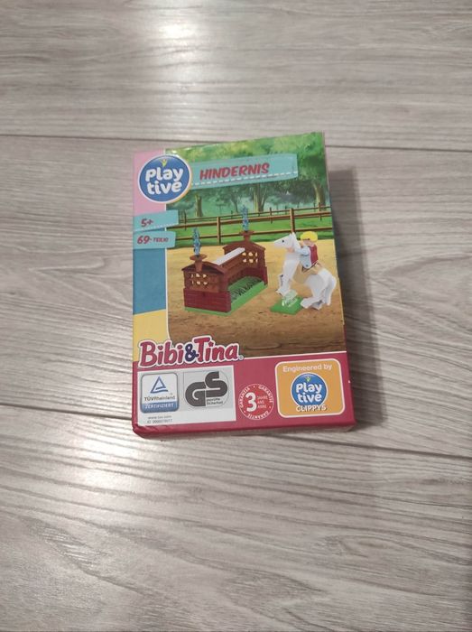 Klocki Stajnia z Zaprzegiem Konia Bibi&Tina, Playtive
