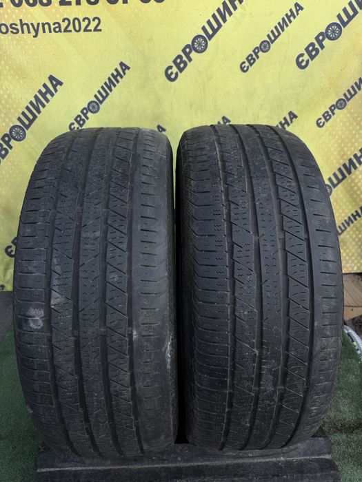Шини Continental CrossContact 255/55r19 пара всесезонка б/у склад
