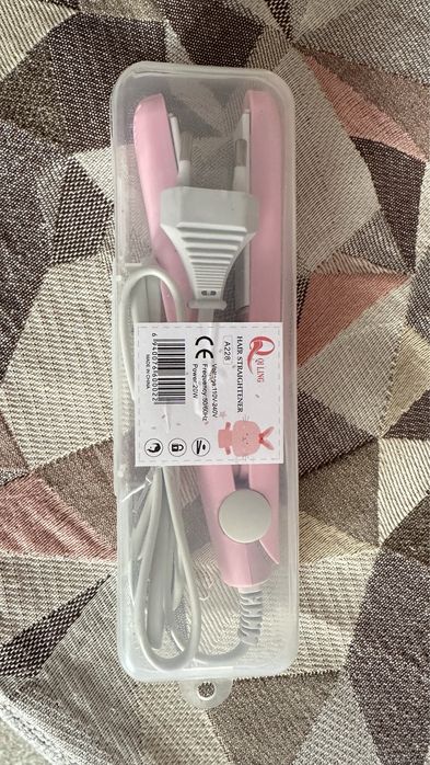 Міні щипці-плойка для випрямлення волосся