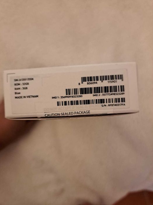 Samsung A13 cor azul