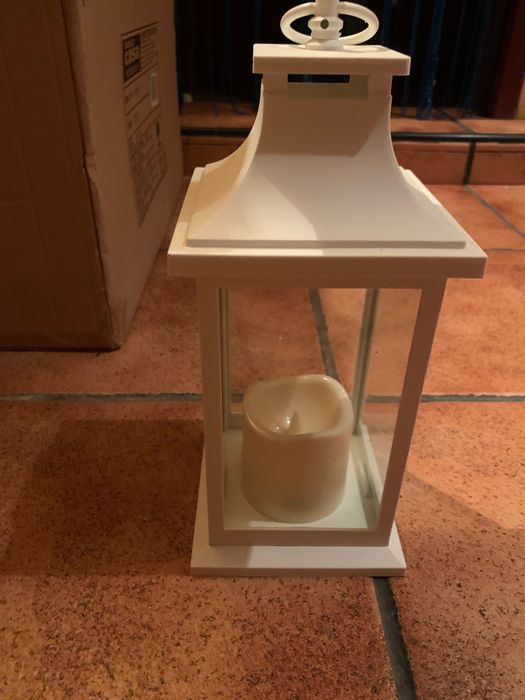 Lanternas novas (funcionam a pilhas)