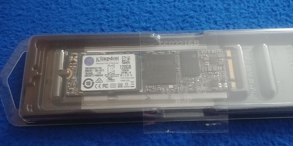 Жорсткий диск SSD m.2 SATA III Kingston на 120 Гб (SM2280S3G2/120G)