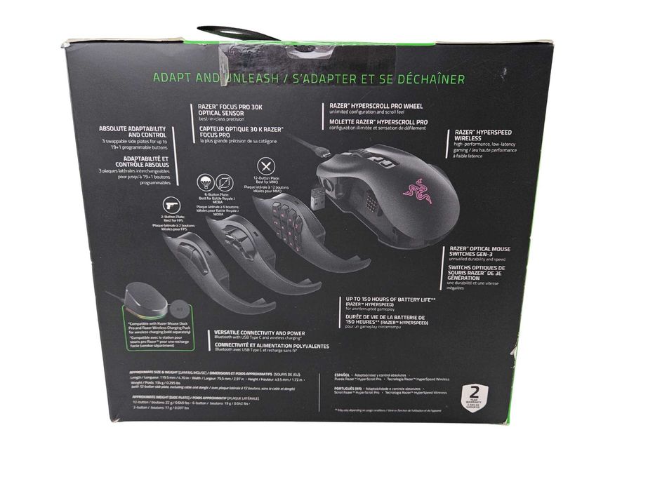 Миша Razer Naga V2 PRO Wireless