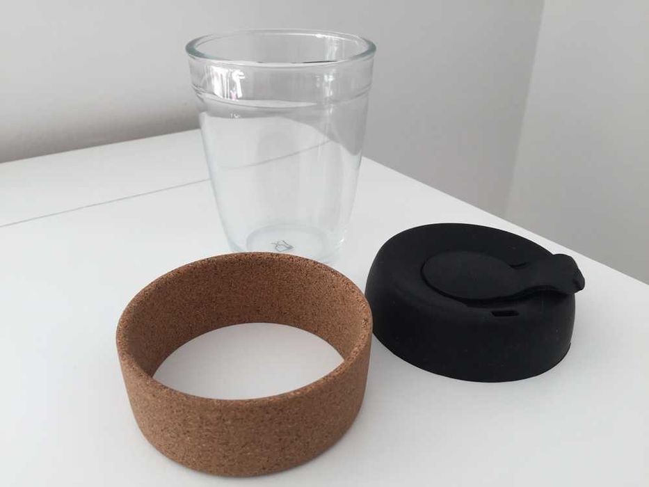 Copo em vidro para bebidas quentes - NOVO