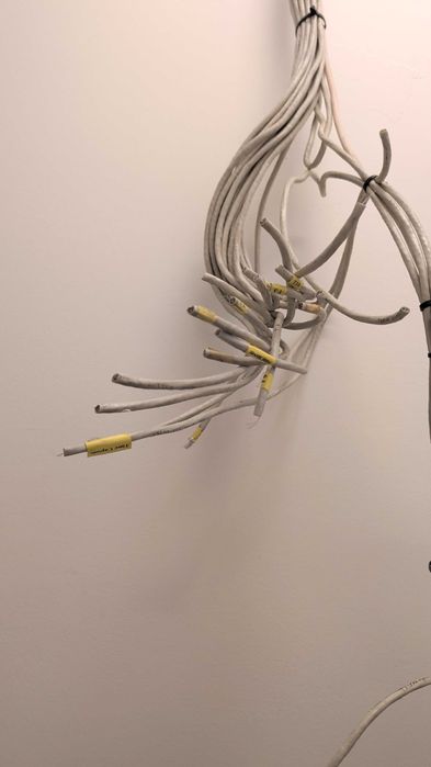 Manutenção de rede internet doméstica fibra óptica