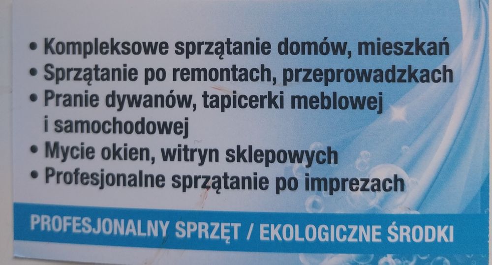 Profesjonalne sprzątanie domów I mieszkań