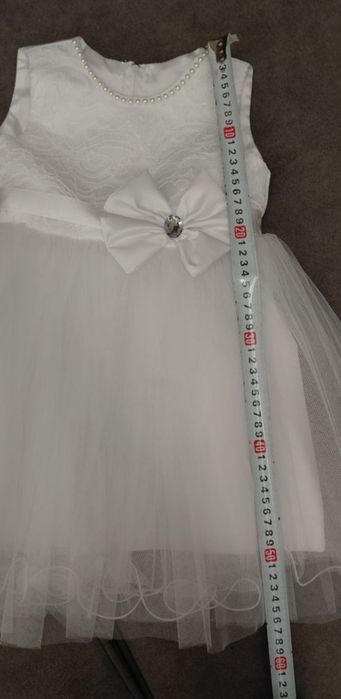 Біла святкова сукня Плаття сніжинки