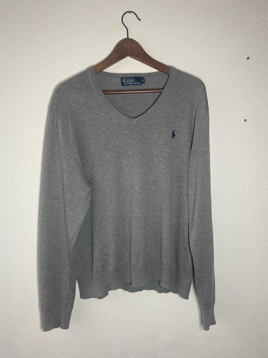 Sweter bawełniany z kaszmirem i jedwabiem, Polo Ralph Lauren