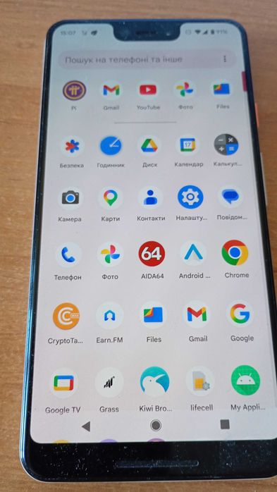 Google Pixel 3XL 4/64GB White(білий) tvp not OTG
