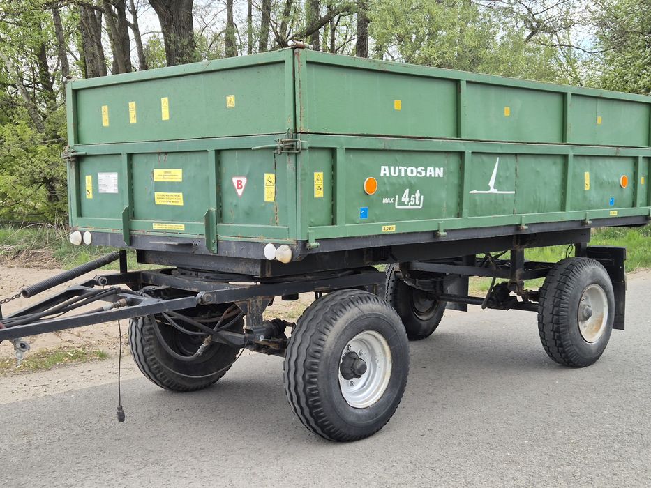 #przyczepa Wywrotka Autosan\•\ Stan Dobry\•\Zarejestrowana# d35 # d45 # d47 #