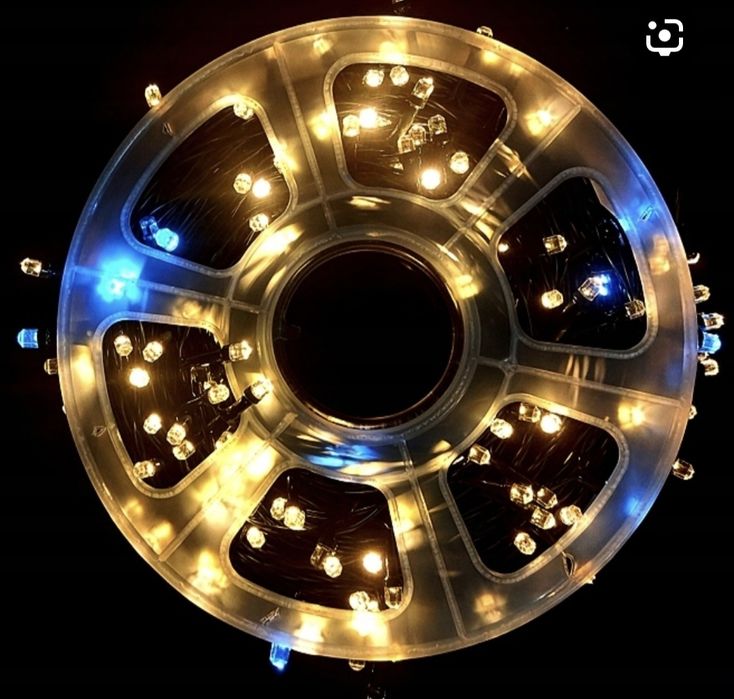 Lampki na w szpuli gruby kabel aż 35M z Iskra FLASH