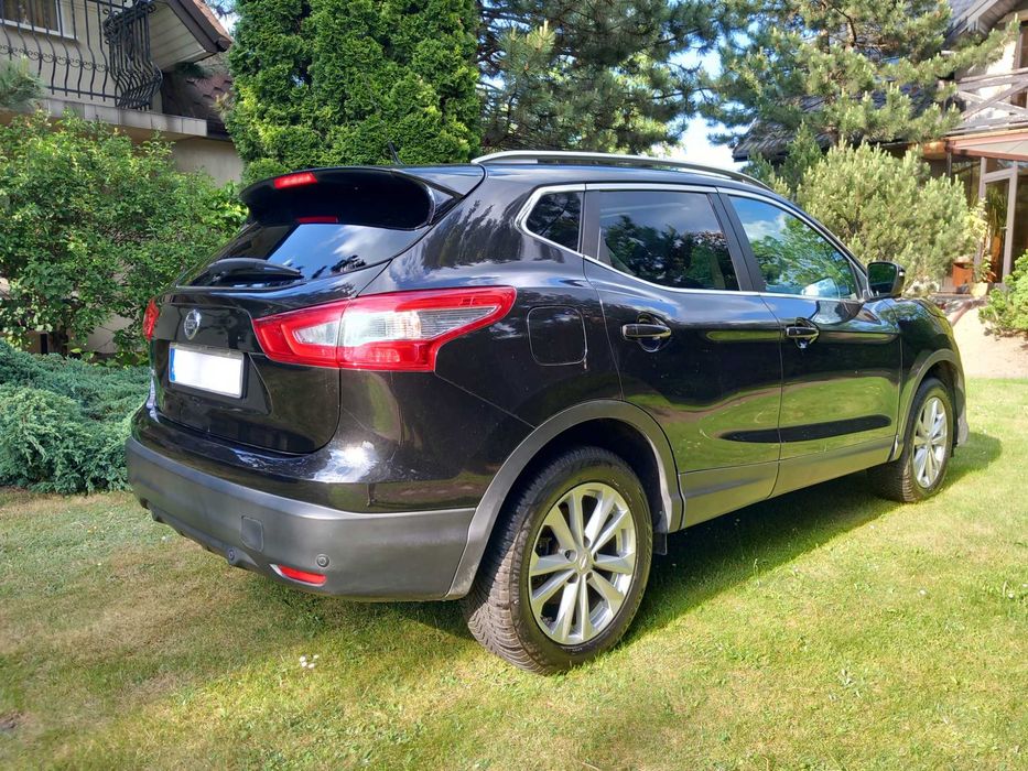 Nissan Qashqai 1.2 DIG-T Tekna Lift Salon PL Servis ASO Kamera Skóra Panoramiczny Dach