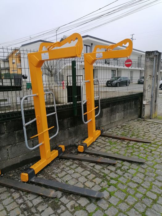 Porta paletes grua 2000kg certificado e novo