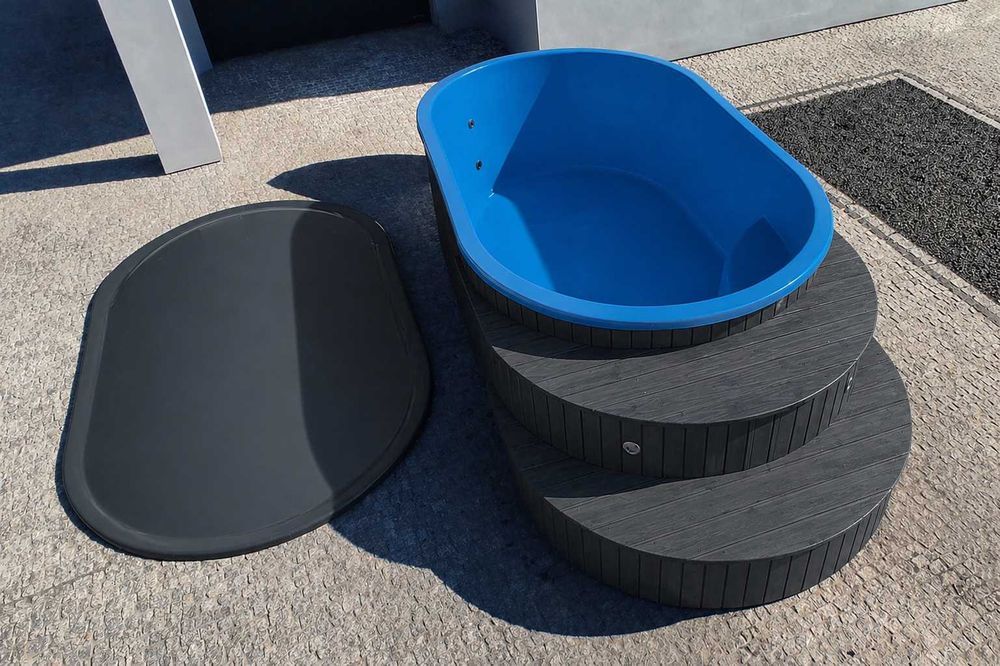 Basen balia jacuzzi od ręki nowe producent hydromasaż piec zestaw
