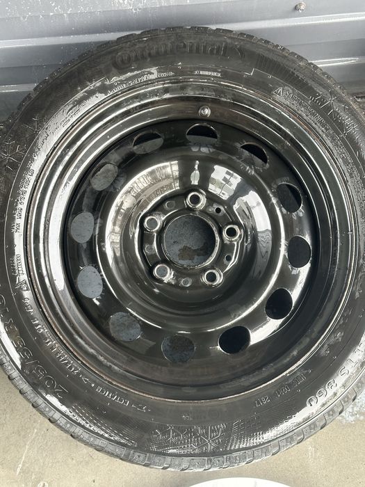 Штампы с колпаками BMW F30 комплект с резиной 205/55 r16